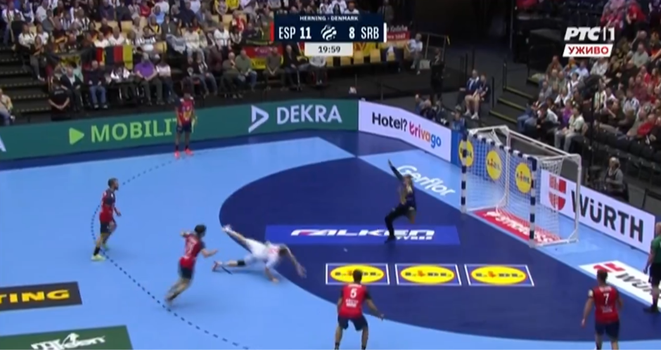 Čuveni hit srpskog pjevača se orio dvoranom na Evropskom rukometnom prvenstvu